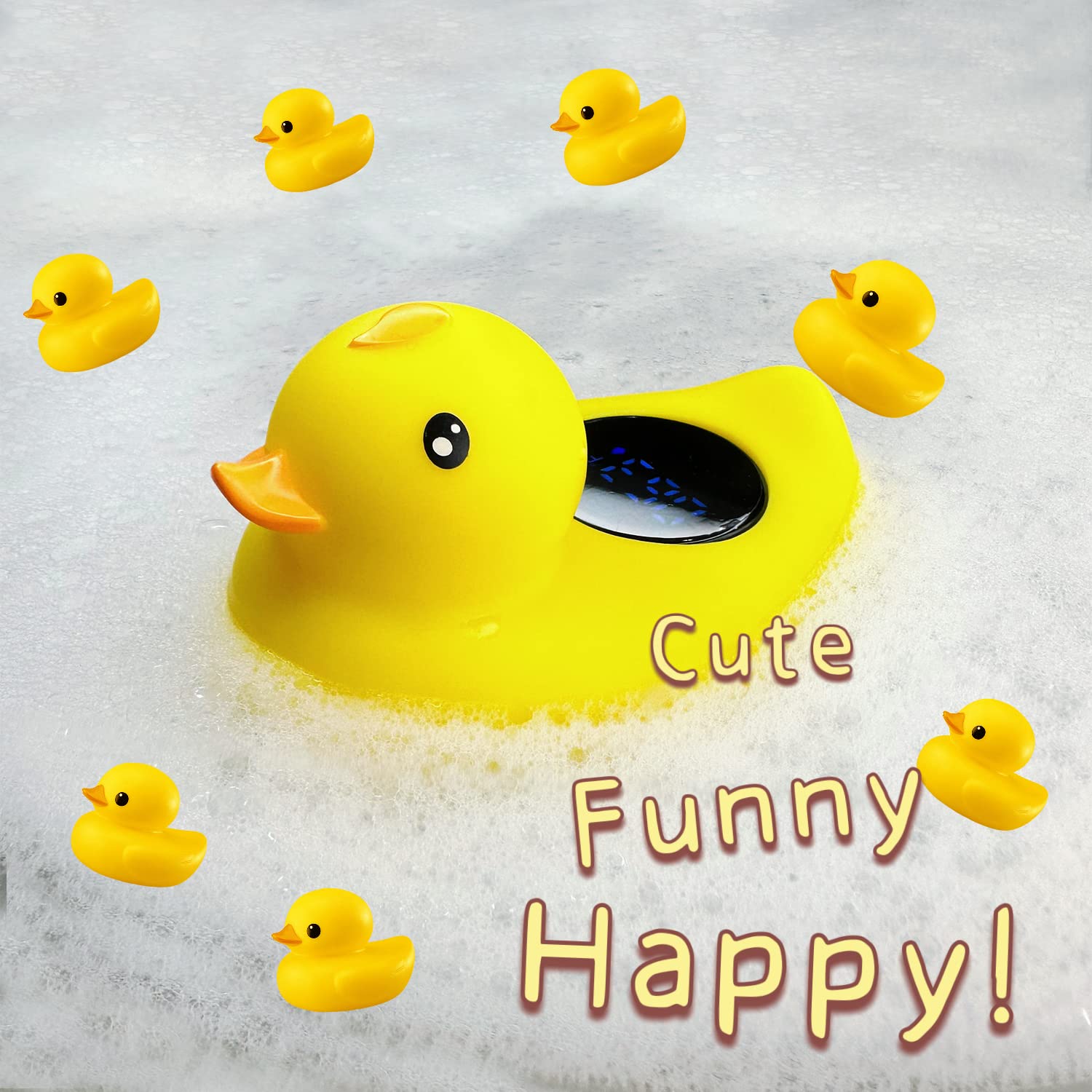 Babybad-termometer – Flytande & vattentät temperaturmätare