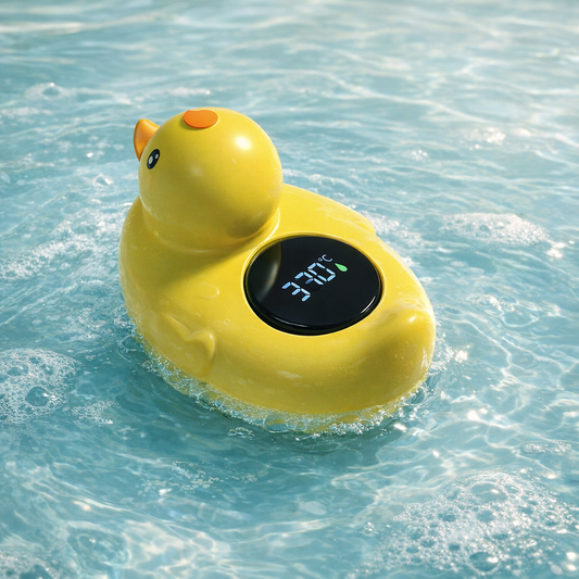 Babybad-termometer – Flytande & vattentät temperaturmätare